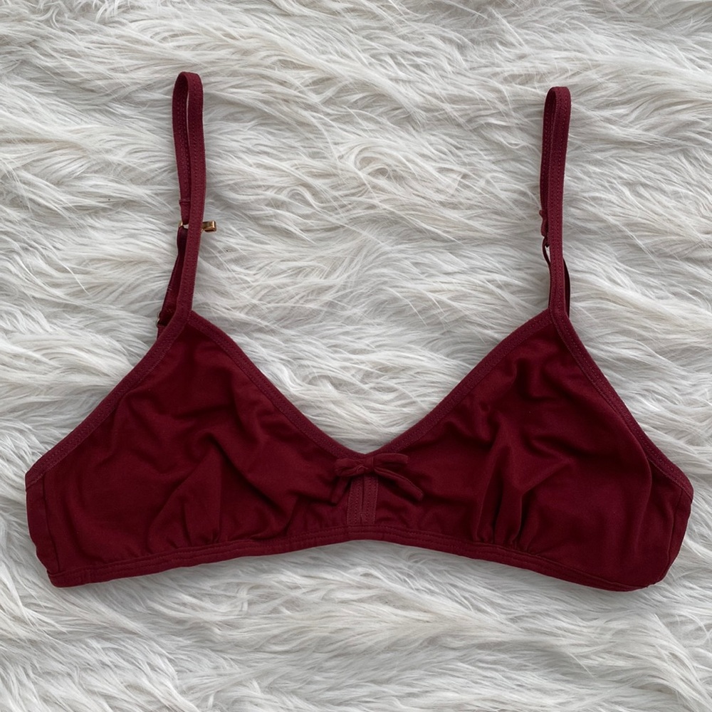 IJAK | Burgundy Bralette